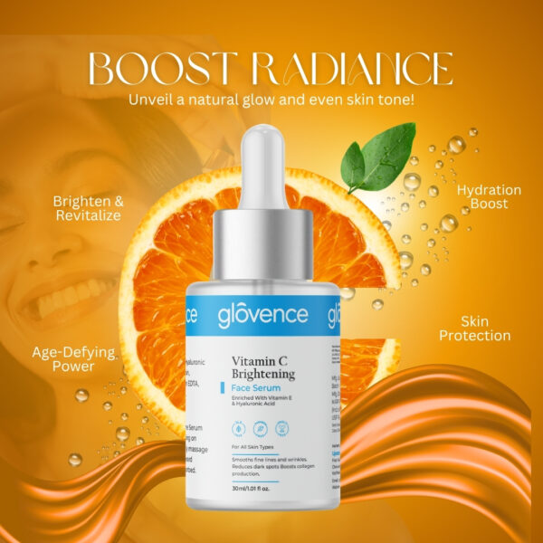 Glovence Vitamin C Brightening Serum – 30ml - Image 2