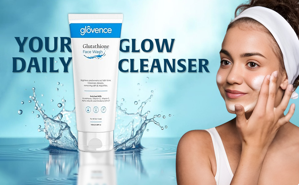 glutathione face wash for skin brightening