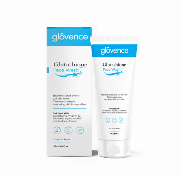 Glovence Glutathione Face Wash – 100ml