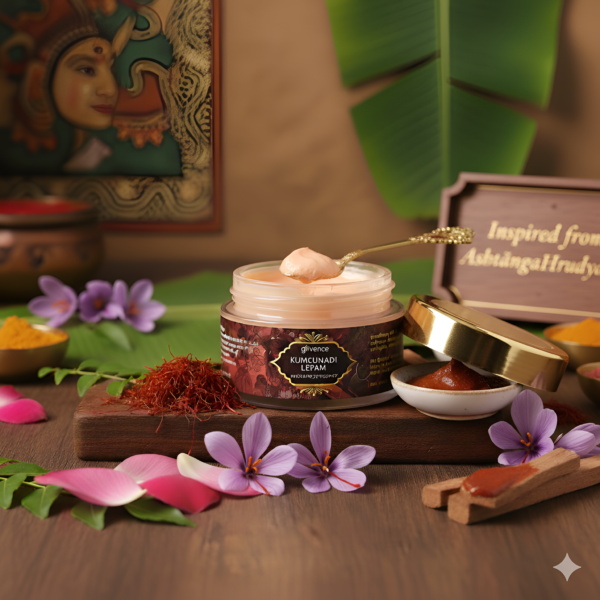 Glovence Kumkumadi Lepam - 50g - Image 5