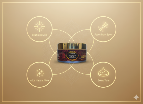 Glovence Kumkumadi Lepam - 50g - Image 7