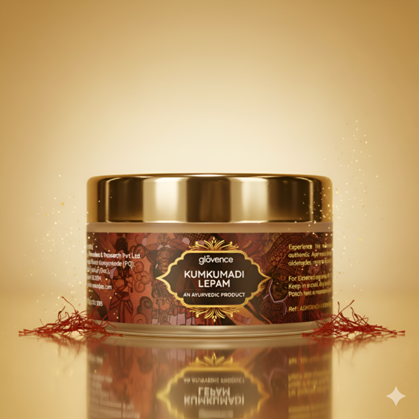 Glovence Kumkumadi Lepam - 50g - Image 2